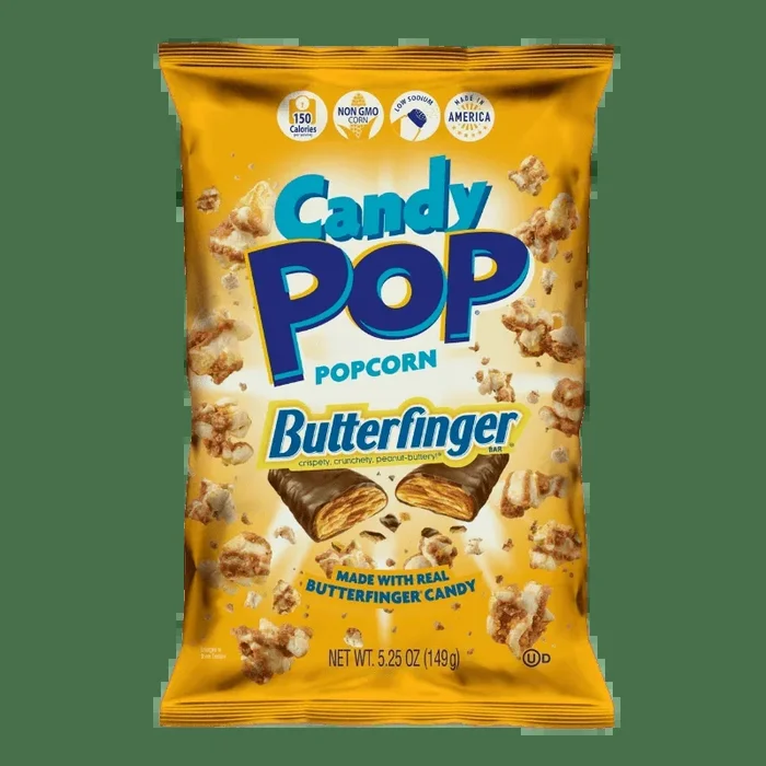 Candy Pop Butterfinger Popcorn