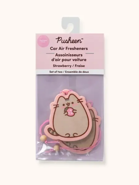 CAR FRESHENER PUSHEEN STRAW
