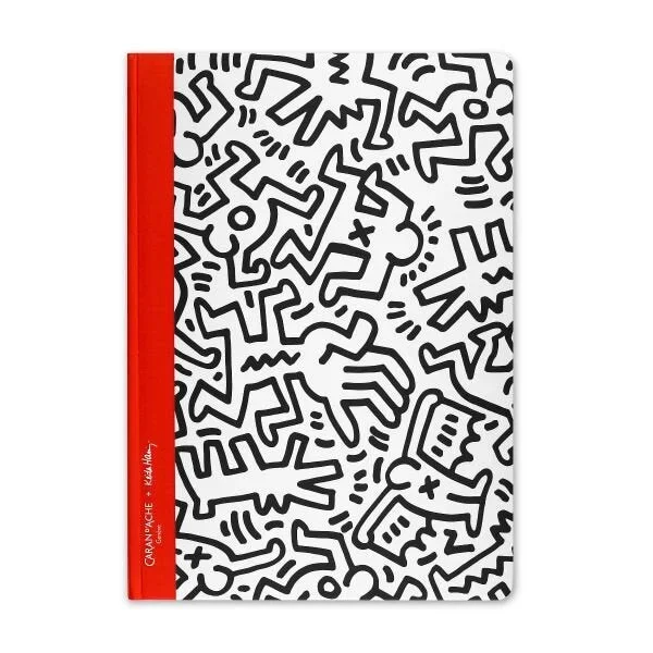 Caran d’Ache Keith Haring A5 Dotted Notebook