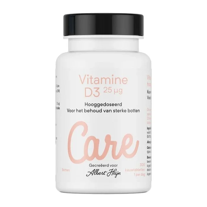 Care 25 ug vitamine D chewing tabs
