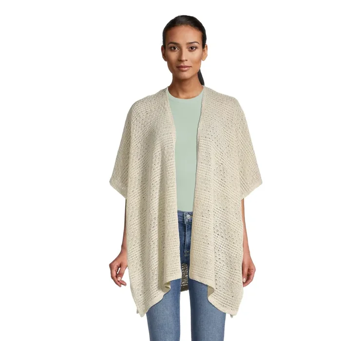 Carla Tan Open Knit Cardigan