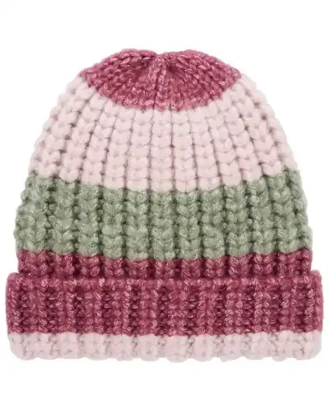 Carters Kid Striped Beanie Multi 4-7