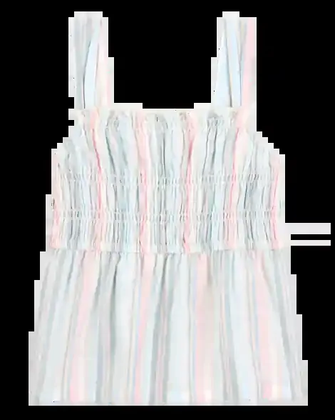 Carters Kid Striped Tank Multi 7