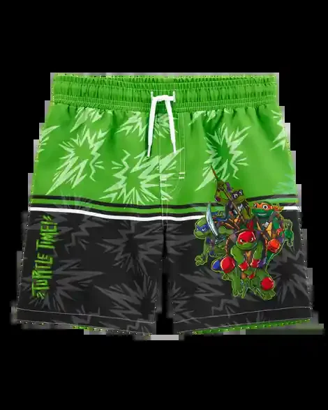 Carters Kid Teenage Mutant Ninja Turtles Swim Trunks Green 12