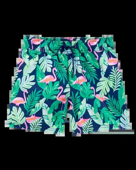 Carters Kid Tropical Print Swim Trunks Multi 12