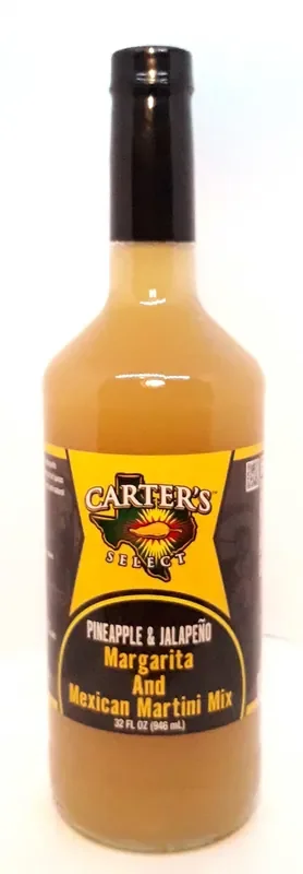 Carters Martini And Margarita Pineapple Jalapeno Mix – 32 oz