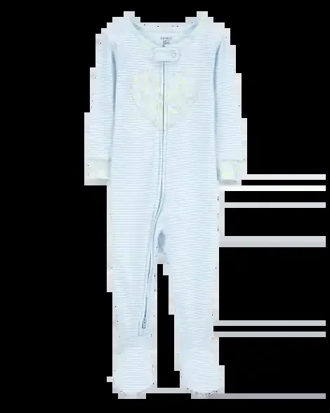 Carters Toddler 1-Piece Heart Cotton Footie Pajamas Multi 3T