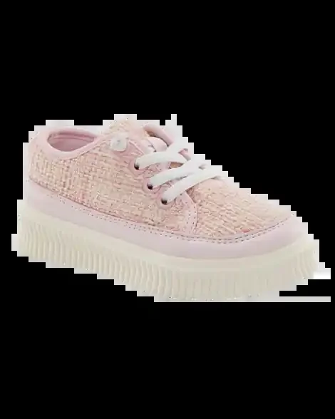 Carters Toddler Knit Casual Sneakers Pink 8