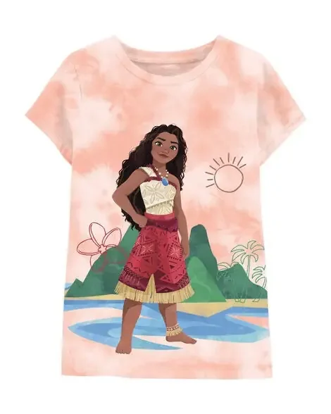 Carters Toddler Moana Tee Multi 4T