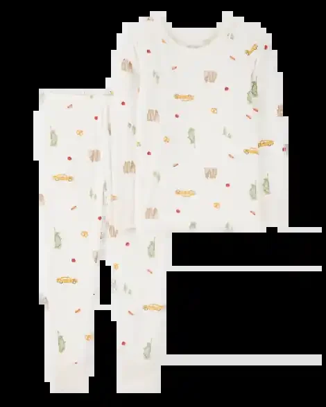 Carters Toddler New York Print PurelySoft Snug Fit Cotton 2-Piece Pajamas New York 2T