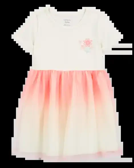 Carters Toddler Ombré Tutu Dress Multi 5T