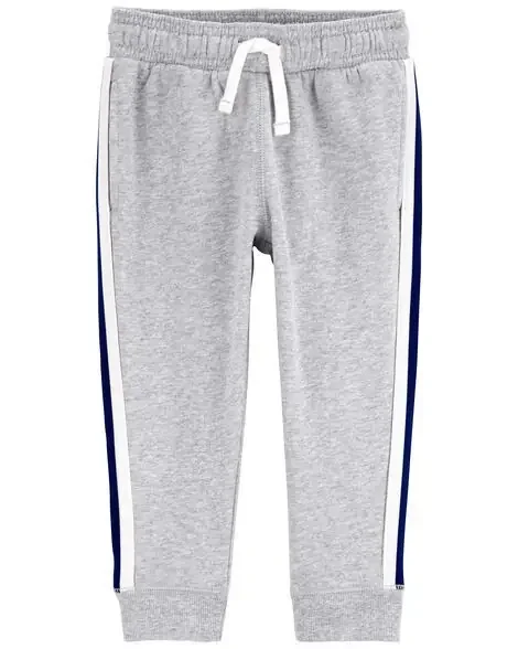 Carters Toddler Pull-On Fleece Pants Grey 5T
