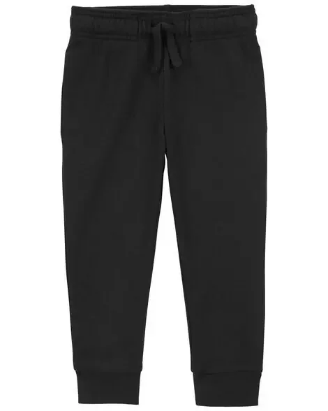 Carters Toddler Pull-On French Terry Joggers Black 4T