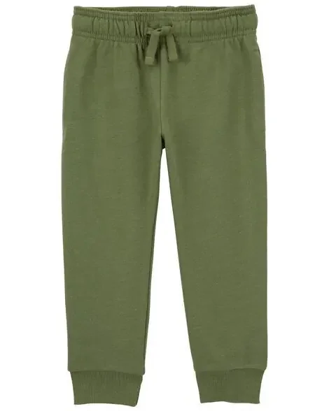 Carters Toddler Pull-On French Terry Joggers Green 5T