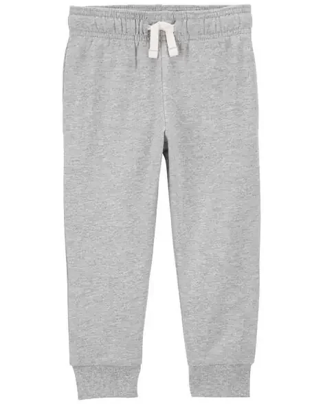 Carters Toddler Pull-On French Terry Joggers Grey 4T