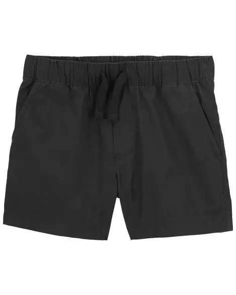 Carters Toddler Pull-On Poplin Shorts Black 5T