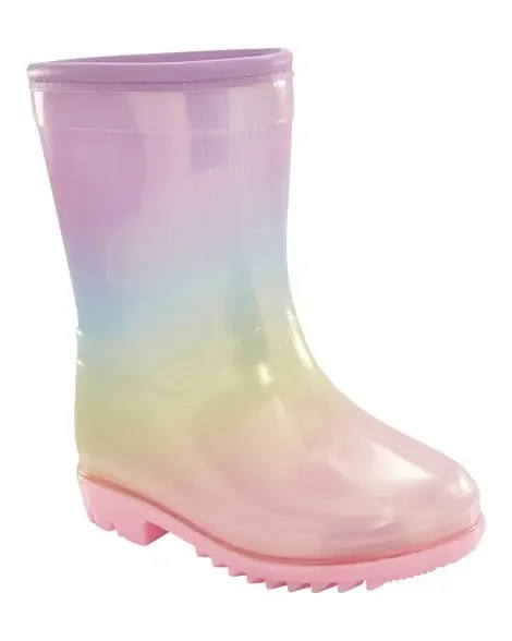 Carters Toddler Rainbow Rain Boots Multi 11