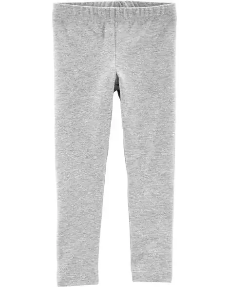 Carters Toddler Stretch Leggings Grey 4T