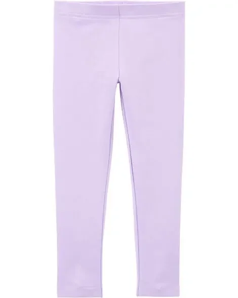 Carters Toddler Stretch Leggings Purple 2T