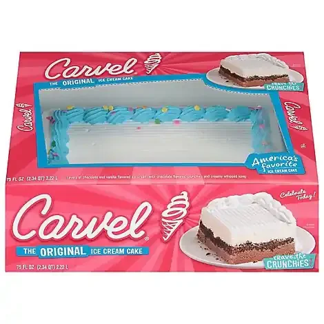 Carvel Family Size Confetti Ice Cream Cake – Each