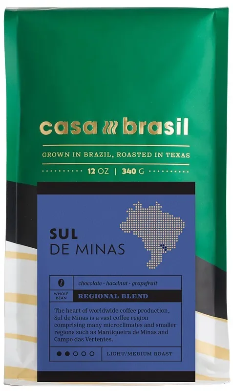 Casa Brasil Sul De Minas Whole Bean Coffee