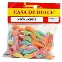 Casa de Dulce Neon Worms