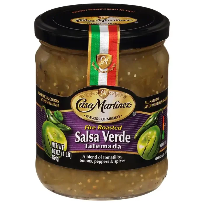 Casa Martinez Gourmet Salsa, Verde Tatemada Fire Roasted