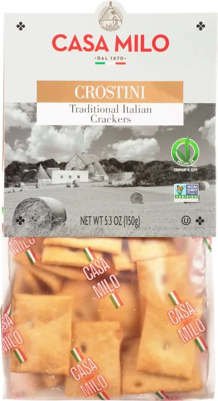 Casa Milo Crostini, Traditional Italian, Crackers