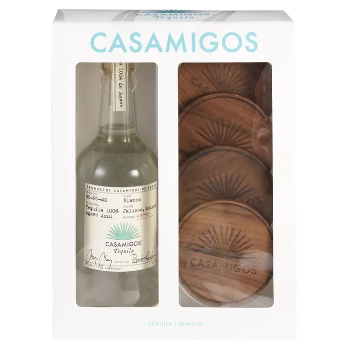 Casamigos Blanco Gift Set With Coasters
