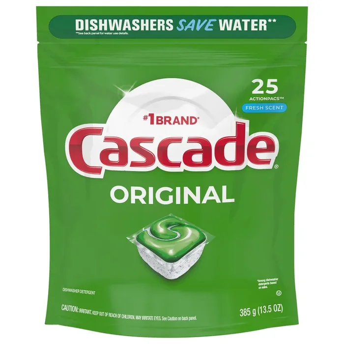 Cascade ActionPacs, Dishwasher Detergent, Fresh Scent