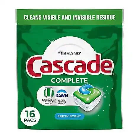 Cascade Complete Actionpacs Fresh Scent 16 Ct – 16 CT