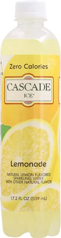 Cascade Ice Zero Calories Lemonade Sparkling Water – 17.20 fl oz
