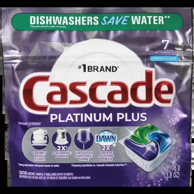 Cascade Original Fresh Scent Dishwasher Detergent Actionpacs