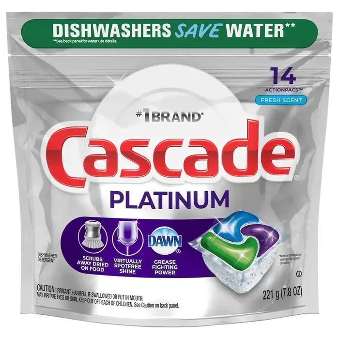 Cascade Platinum Fresh Scent Actionpacs