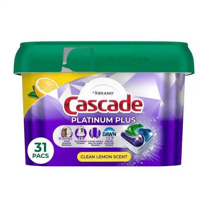 Cascade Platinum Plus Action Pac Lemon