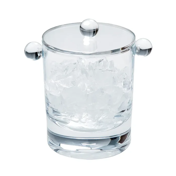 Caspari – Ice Bucket W.Lid Acrylic Crystal
