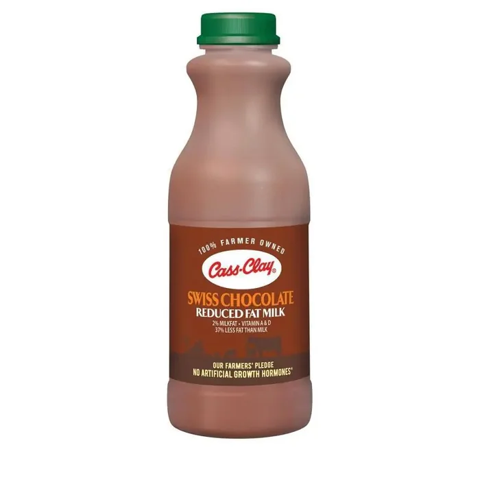 Cass Clay Swiss Chocolate 2% Milk- 1 pint