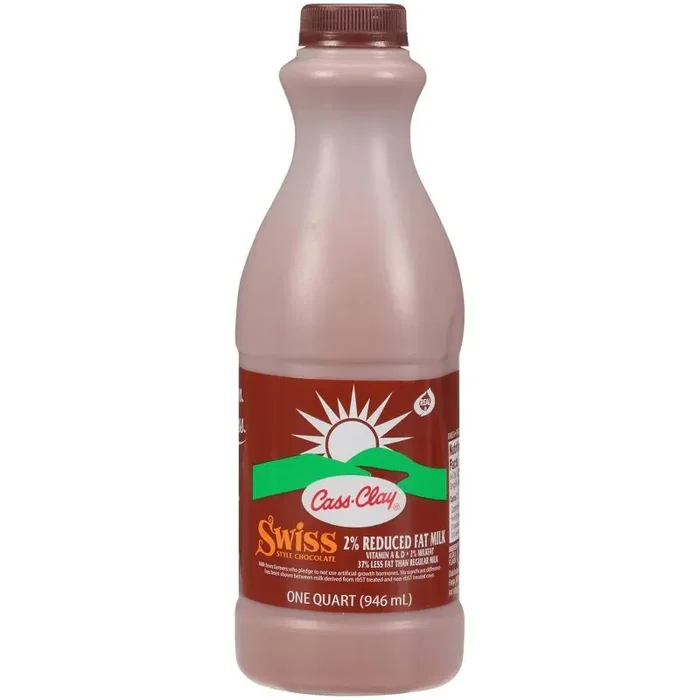 Cass Clay Swiss Chocolate 2% Milk – 1qt