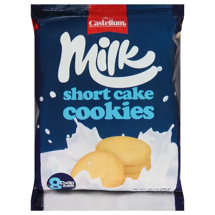 Castellum Milk Cookies 8 – 45 g Packs