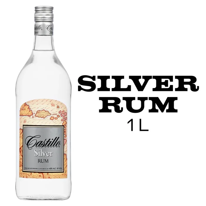 Castillo Silver Rum Liquor 40% 100Cl/1L