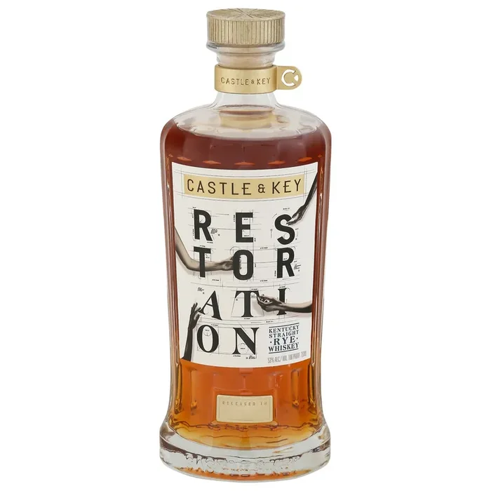 Castle & Key Kentucky Straight Rye Whiskey 750 ml