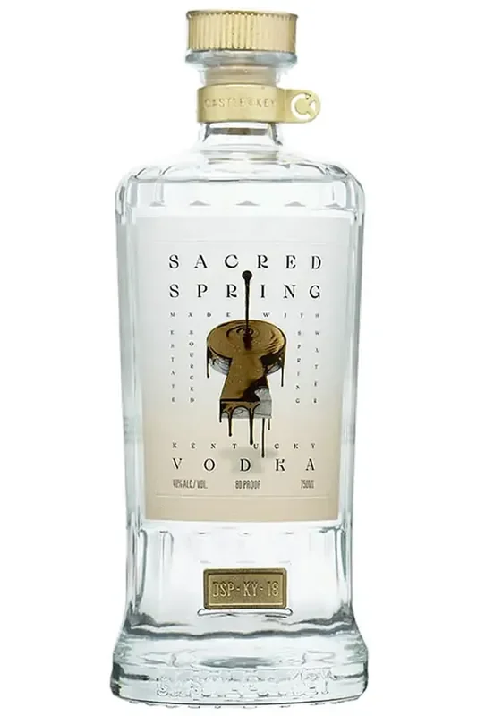 Castle and Key Sacred Spring Vodka