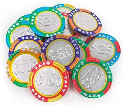 Castle Milk Chocolate Candy Casino Chips