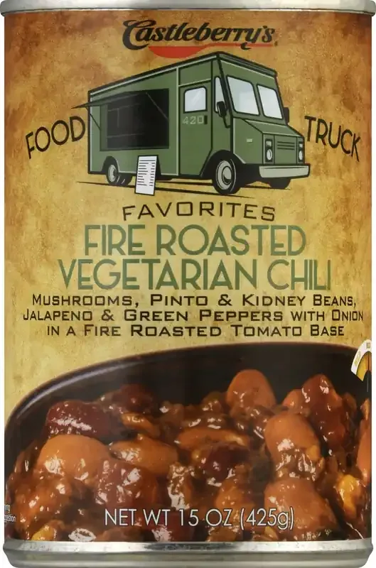 Castleberry‘s Med Fire Roasted Vegetarian Chili 15 oz