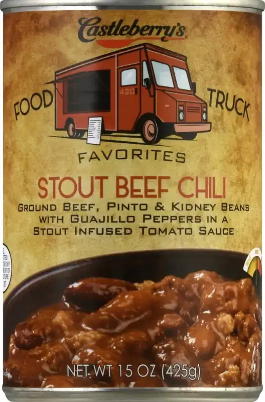 Castleberry‘s Stout Beef Chili 15 oz
