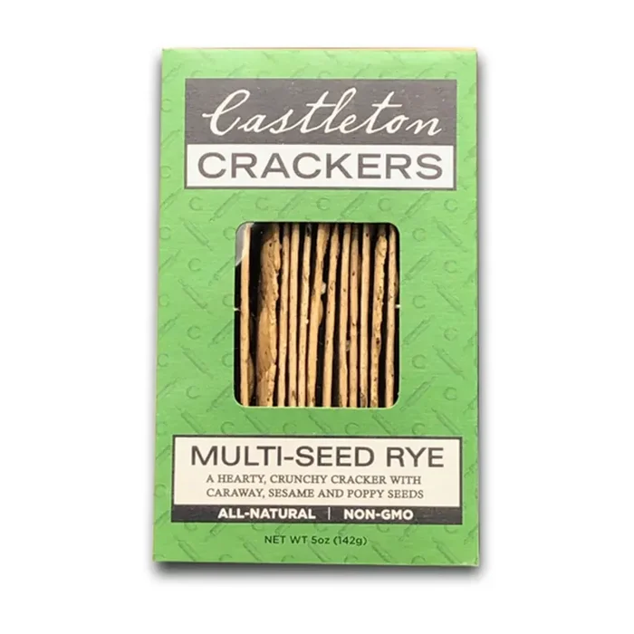 Castleton Crackers Multiseed Rye Crackers