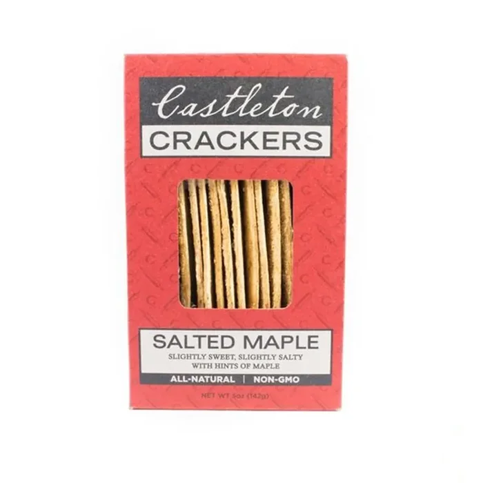 Castleton Crackers Salted Maple Crackers