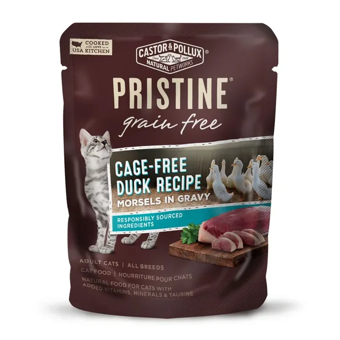 Castor & Pollux Cat Food Duck Gravy Grain Free