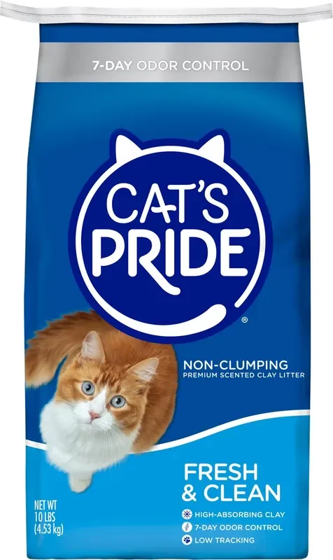 Cat‘s Pride Premium Cat Litter Fresh & Clean 10 Lb Bag