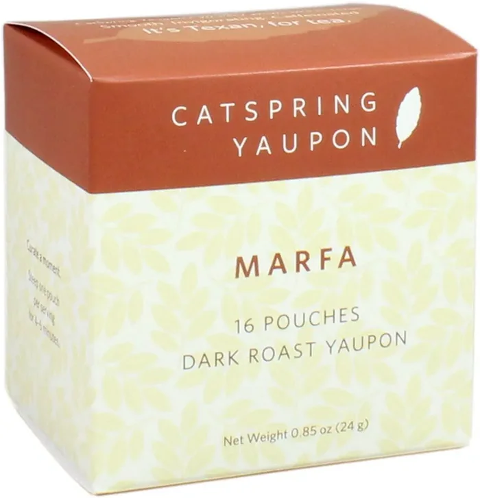 Cat Spring Marfa Dark Roast Yaupon Tea Bags